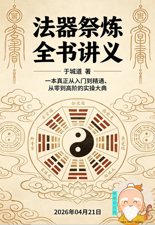 于城道法器祭炼全书
