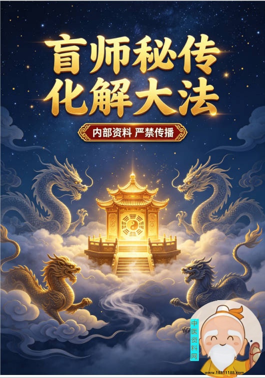 盲师秘化解大法传